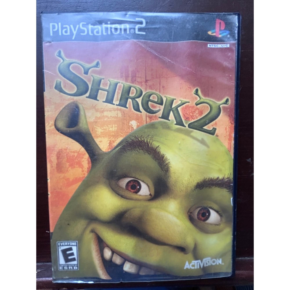 Shrek 2 Sony PlayStation 2 PS2 Game Activision SLUS 20745 NTSC U/C